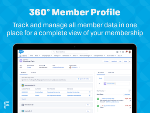 Maintain comprehensive member profiles in membership software solutions.