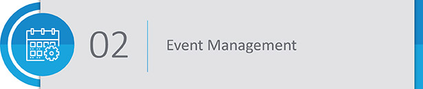 Plan events within your association membership software.