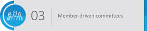 Empower your members with committees within your association management database.