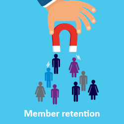Lots of associations utilize their member engagement strategy to increase member retention.