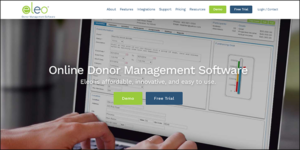 Eleo is among the best association management software solutions for its effective fundraising tools.