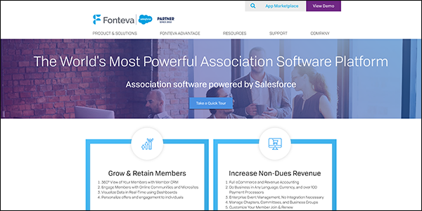 Fonteva's comprehensive and intuitive features make it the best association management software available.