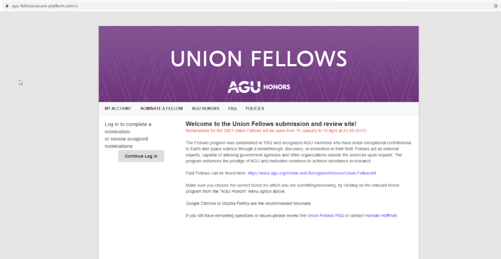 Take a look at this simple, function awards program design from Union Fellows.